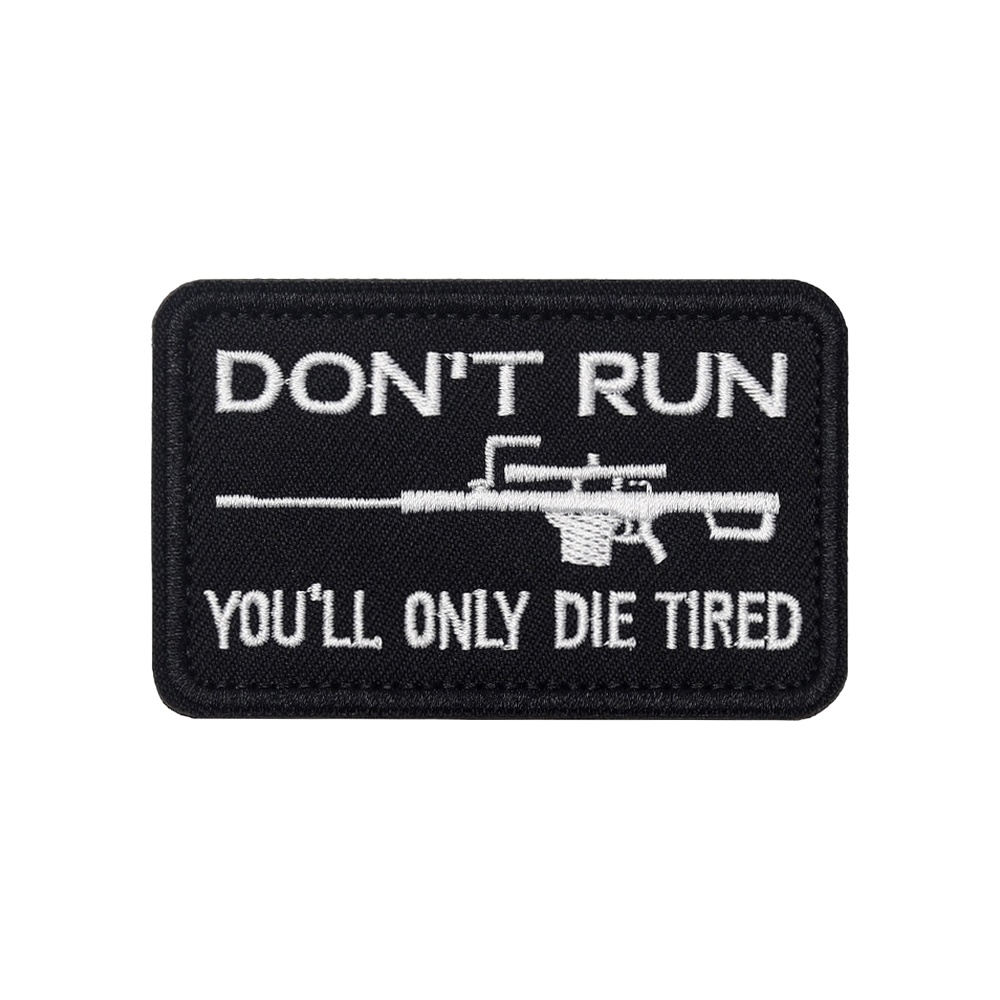 Urban Backpack Tactical - DON'T RUN สนุก Meme ยุทธวิธี Morale