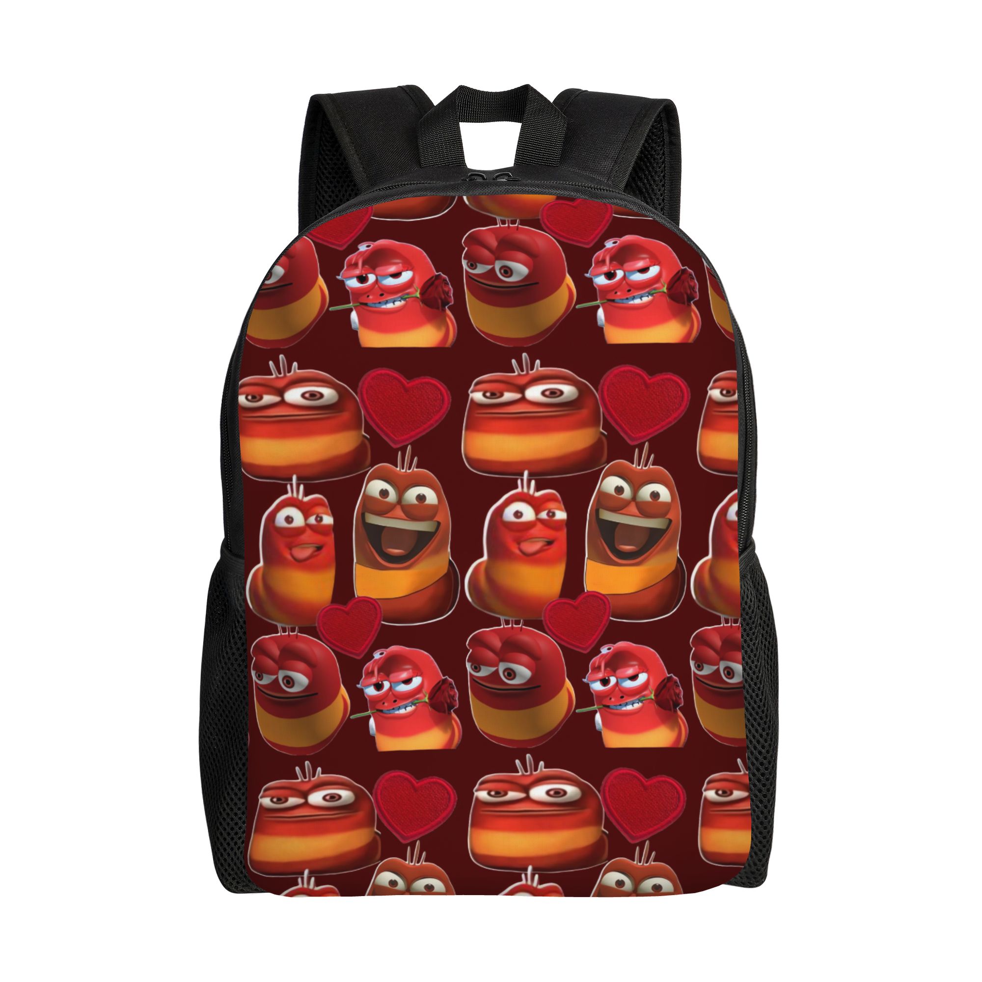 School Backpack Teen - กระเป๋าเป้สะพายหลัง Larva Yellow Larva Red กระเป๋าเป้สะพายหลังสำหรับวัยรุ่น