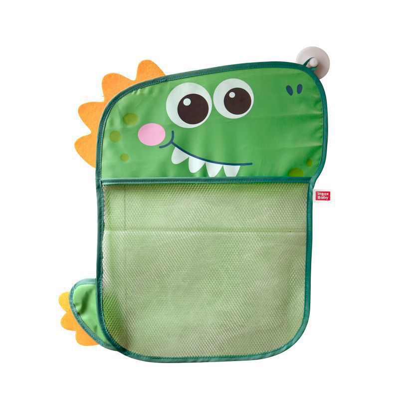Hydration Pack Outdoor - ถุงเก็บของเล่นอาบน้ำเด็ก ลายไดโนเสาร์ แบบตาข่าย แขวนได้ พร้อมจุกดูด สำหรับห้องน้ำ