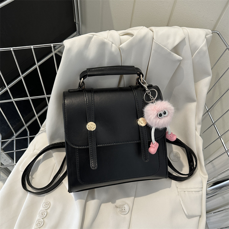 Mini Backpack Purse - กระเป๋าเป้สะพายหลังผู้หญิงแบบใหม่ทันสมัย กระเป๋าสะพายข้างแบบเรียบง่ายและสบายๆ กระเป๋าเป้ขนาดเล็ก
