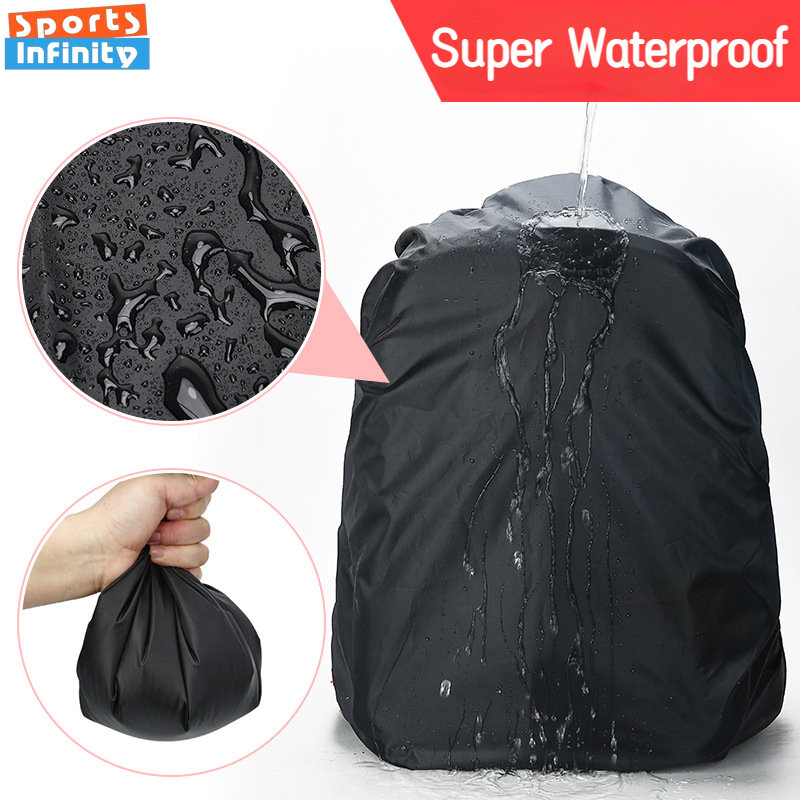 Rain Cover Backpack - Tas bahu ransel กันฝุ่นกันน้ำ20-80L ขนาดเล็กที่คลุมพกพาได้ใหญ่เบามากกันแดดกันฝนสำหรับกลางแจ้ง tas