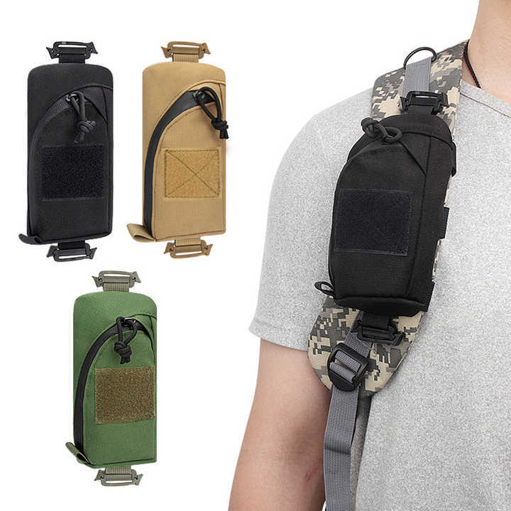 Backpack Insert Organizer - กระเป๋าโมลล์ยุทธวิธีอเนกประสงค์ขนาดกะทัดรัด EDC ออแกไนเซอร์กระเป๋าเป้สะพายหลังสายคล้องไหล่อุปกรณ์เสริมกระเป๋าสำหรับกีฬากลางแจ้งท่องเที่ยวล่าสัตว์