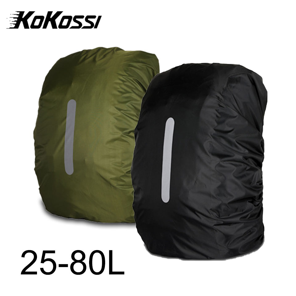 Rain Cover Backpack - KoKossi 1 ชิ้น 25-80L กระเป๋าเป้สะพายหลังกันฝนกีฬากลางแจ้งขี่จักรยานเดินป่ากระเป๋าเป้สะพายหลัง Mountaineering