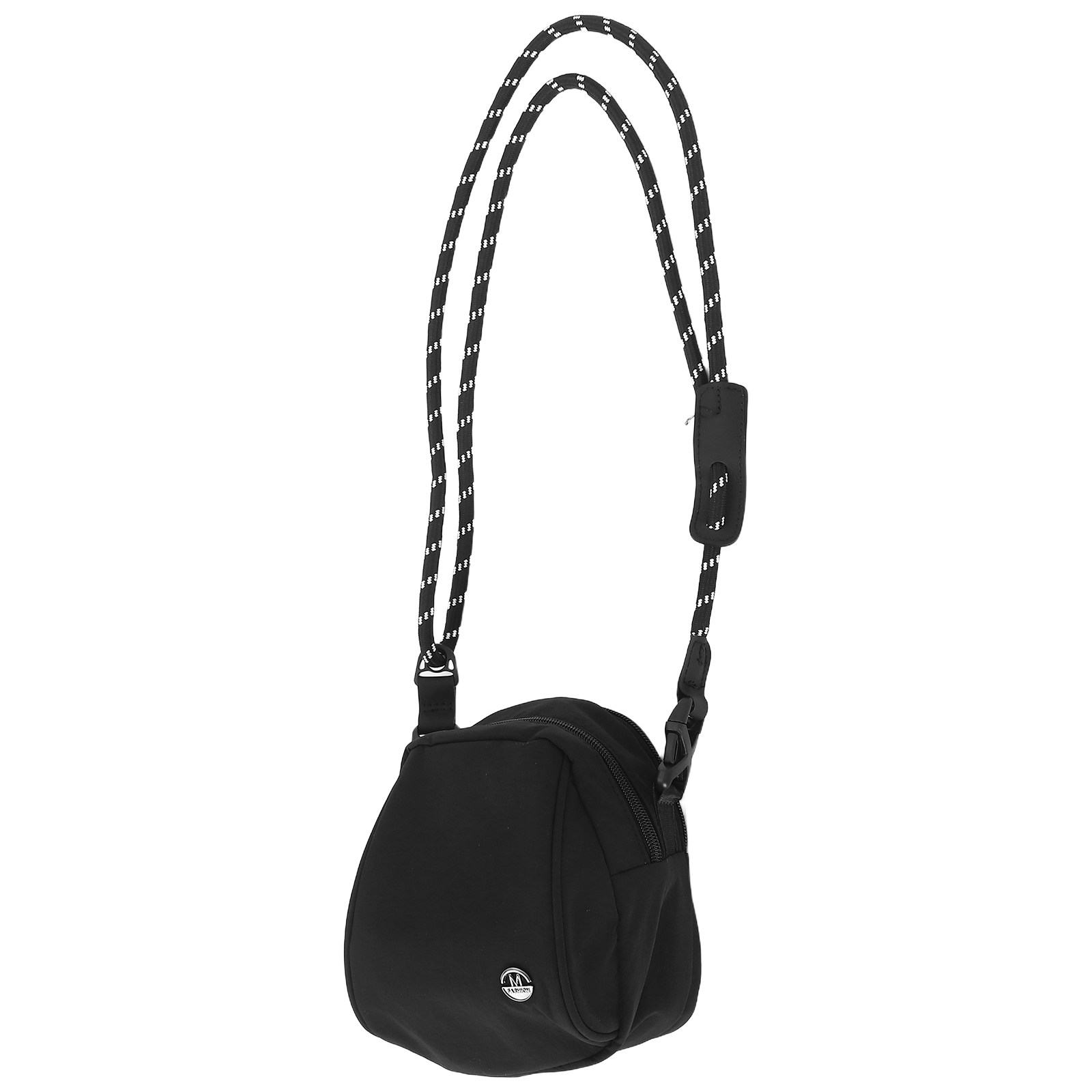 Mini Backpack Purse - กระเป๋าสะพายข้างแบบเปลือกแข็งสีดำ น้ำหนักเบา สำหรับทุกเพศ ใส่โทรศัพท์ได้ ขนาดเล็ก ทันสมัย