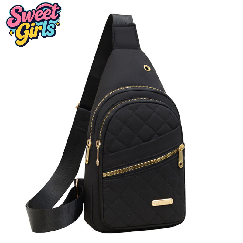 Sling Backpack Shoulder - กระเป๋าหน้าอก 2025 สุภาพสตรีกันน้ําผ้าOxfordกระเป๋าหน้าอกผู้หญิงกระเป๋าเป้สะพายหลังขนาดเล็กAnti-Theftกระเป๋าไหล่กระเป๋า