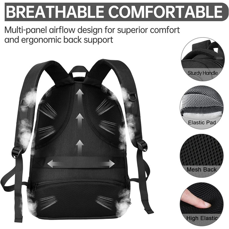 กระเป๋าเป้สะพายหลังแล็ปท็อปสำห - Travel Backpack Anti Theft บทวิจารณ์และราคา