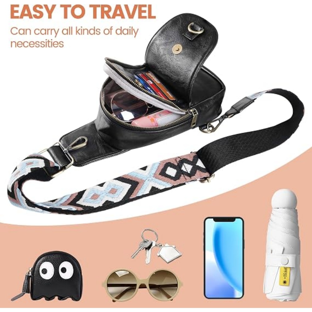 1PC กระเป๋าสะพายไหล่ขนาดเล็กขอ - Sling Backpack Shoulder บทวิจารณ์และราคา