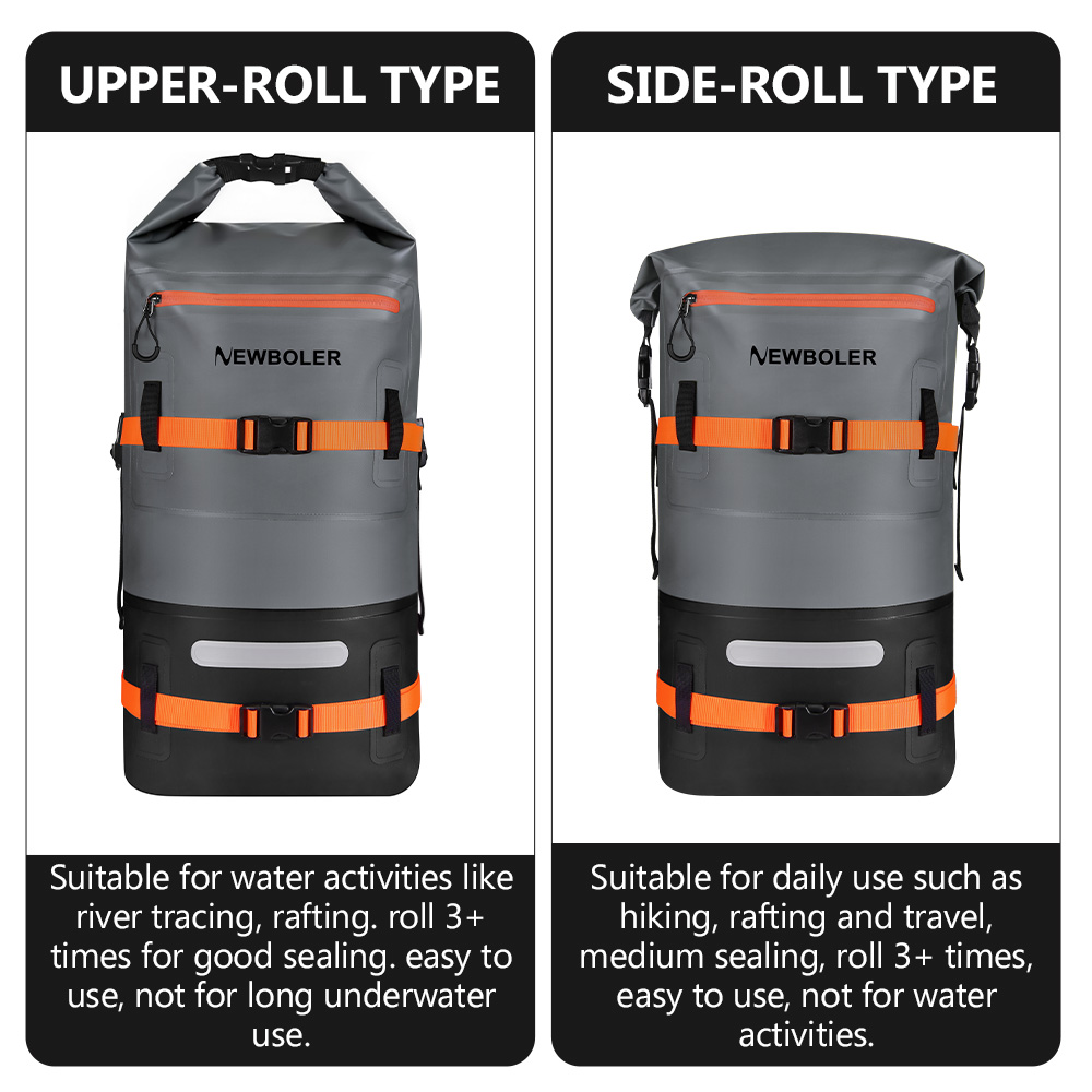 NEWBOLER 35L กีฬากลางแจ้ง PVC  - Hiking Backpack Waterproof บทวิจารณ์และราคา