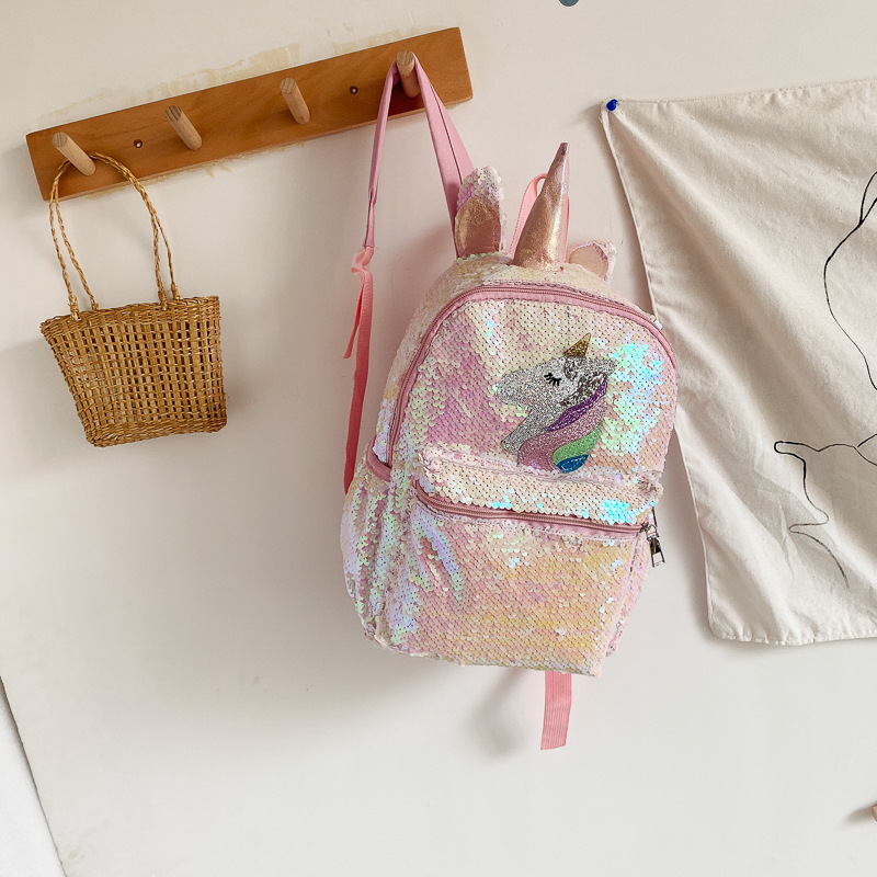 กระเป๋าเป้สะพายหลังลายยูนิคอร์ - Fashion Backpack Women บทวิจารณ์และราคา