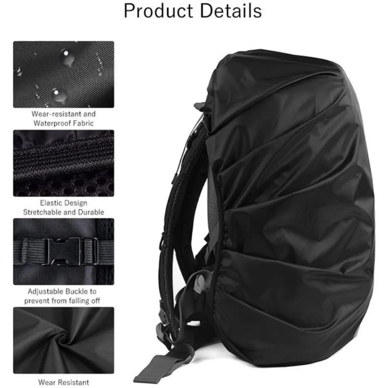 กระเป๋าเป้สะพายหลังกันน้ําสะท้ - Rain Cover Backpack บทวิจารณ์และราคา