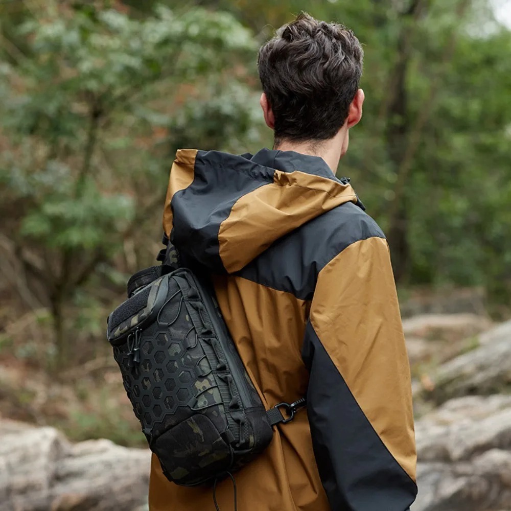 กระเป๋าเป้สะพายหลังแบบยุทธวิธี - Sling Backpack Shoulder บทวิจารณ์และราคา