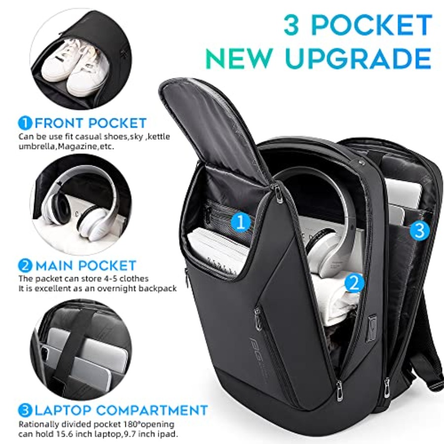 กระเป๋าเป้ธุรกิจอัจฉริยะ กันน้ - Laptop Backpack 15.6 บทวิจารณ์และราคา