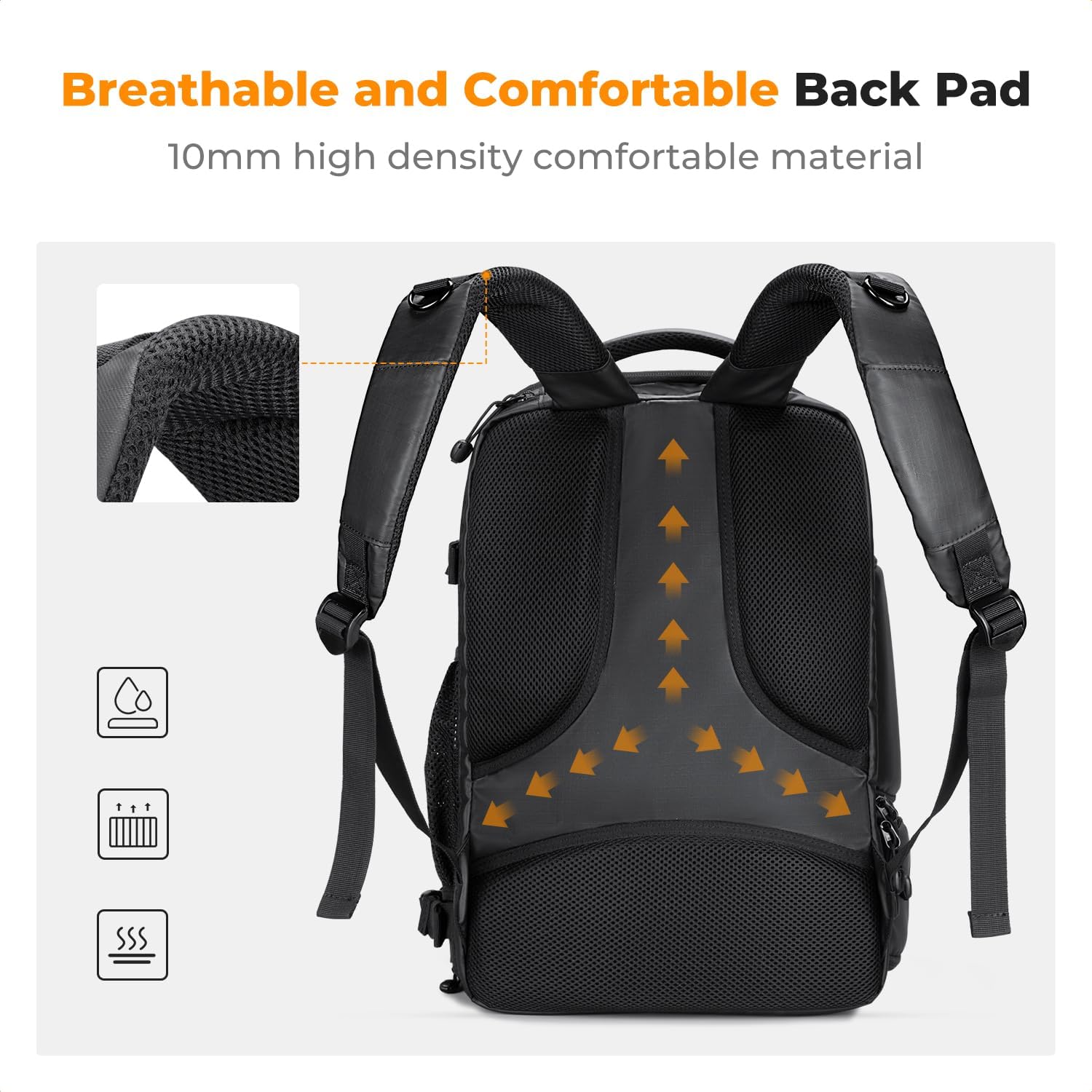กระเป๋าเป้สะพายหลังสำหรับกล้อง - Laptop Backpack 15.6 บทวิจารณ์และราคา
