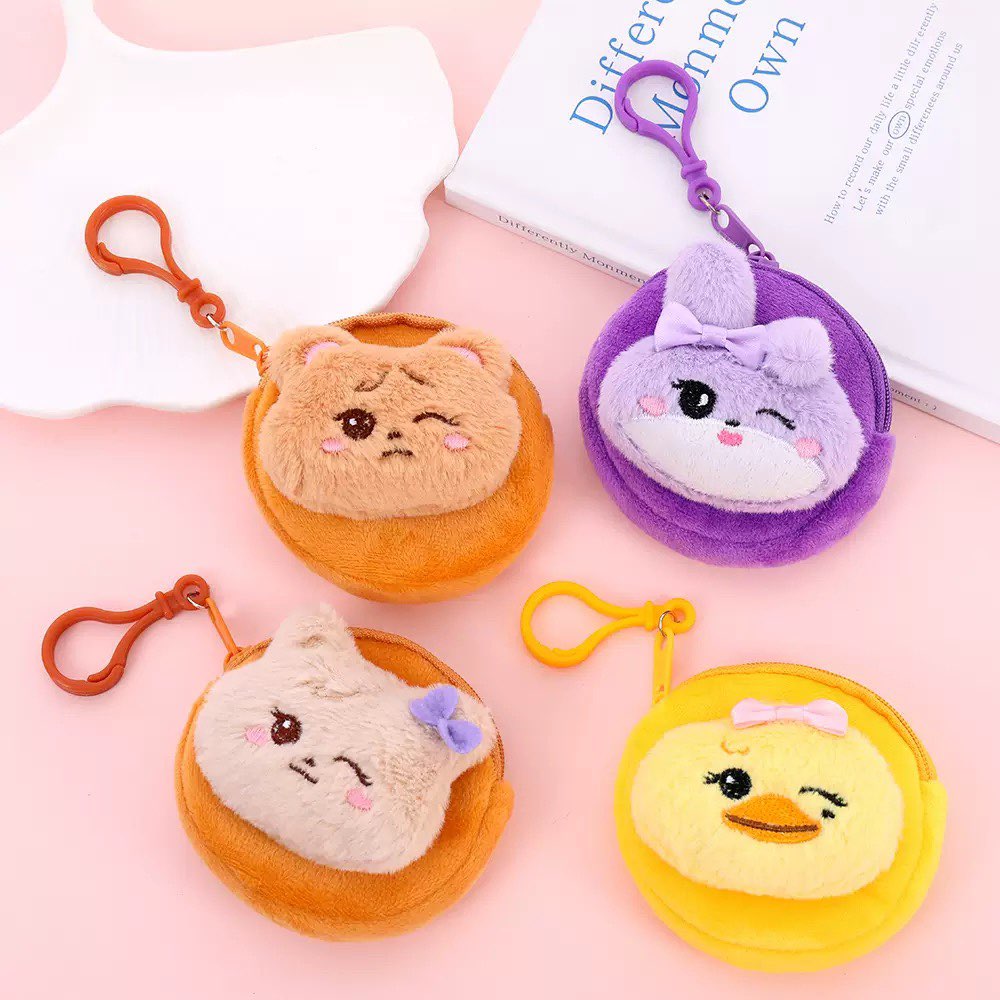 กระเป๋าใส่เหรียญตุ๊กตาขนนุ่มน่ - Mini Backpack Purse บทวิจารณ์และราคา