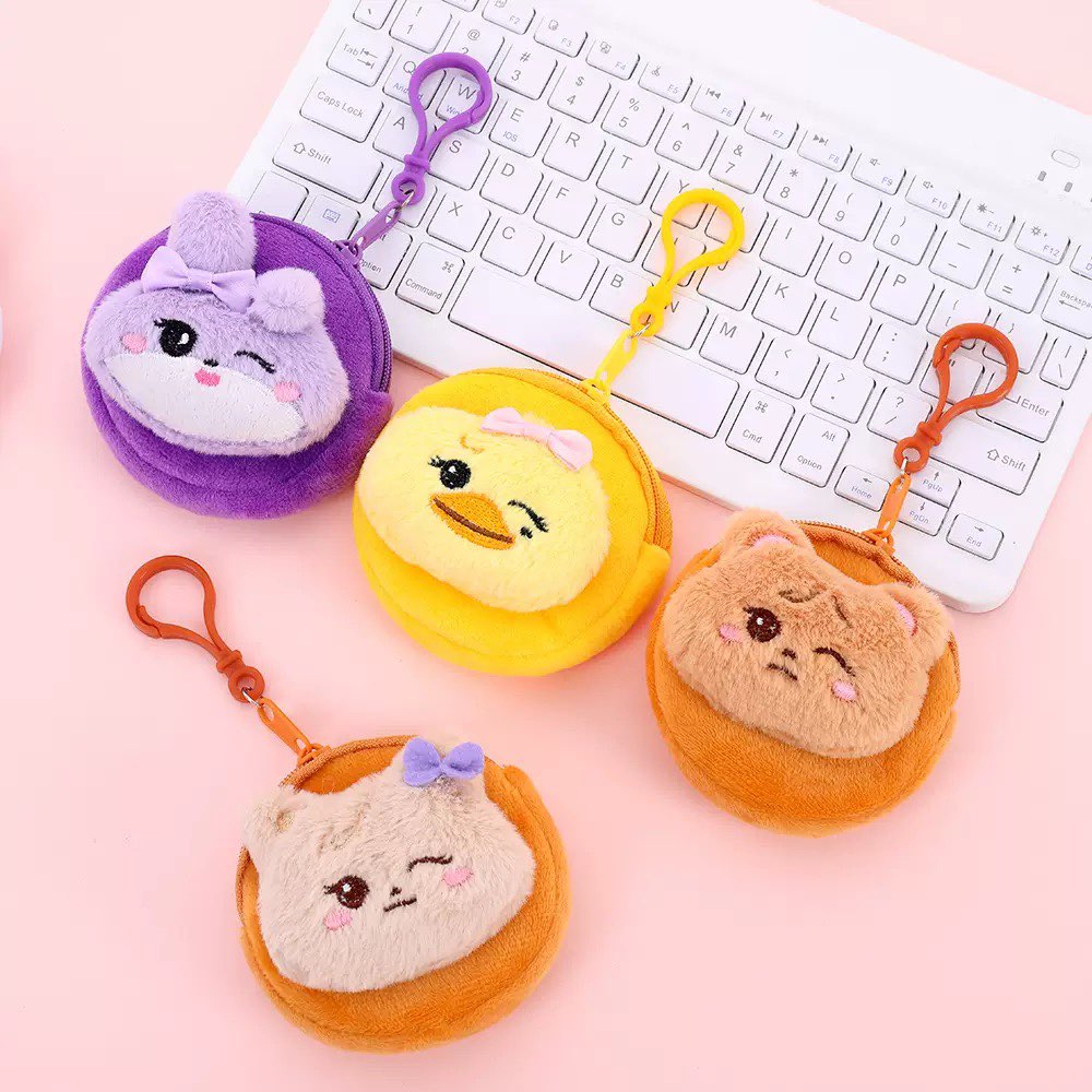 กระเป๋าใส่เหรียญตุ๊กตาขนนุ่มน่ - Mini Backpack Purse บทวิจารณ์และราคา