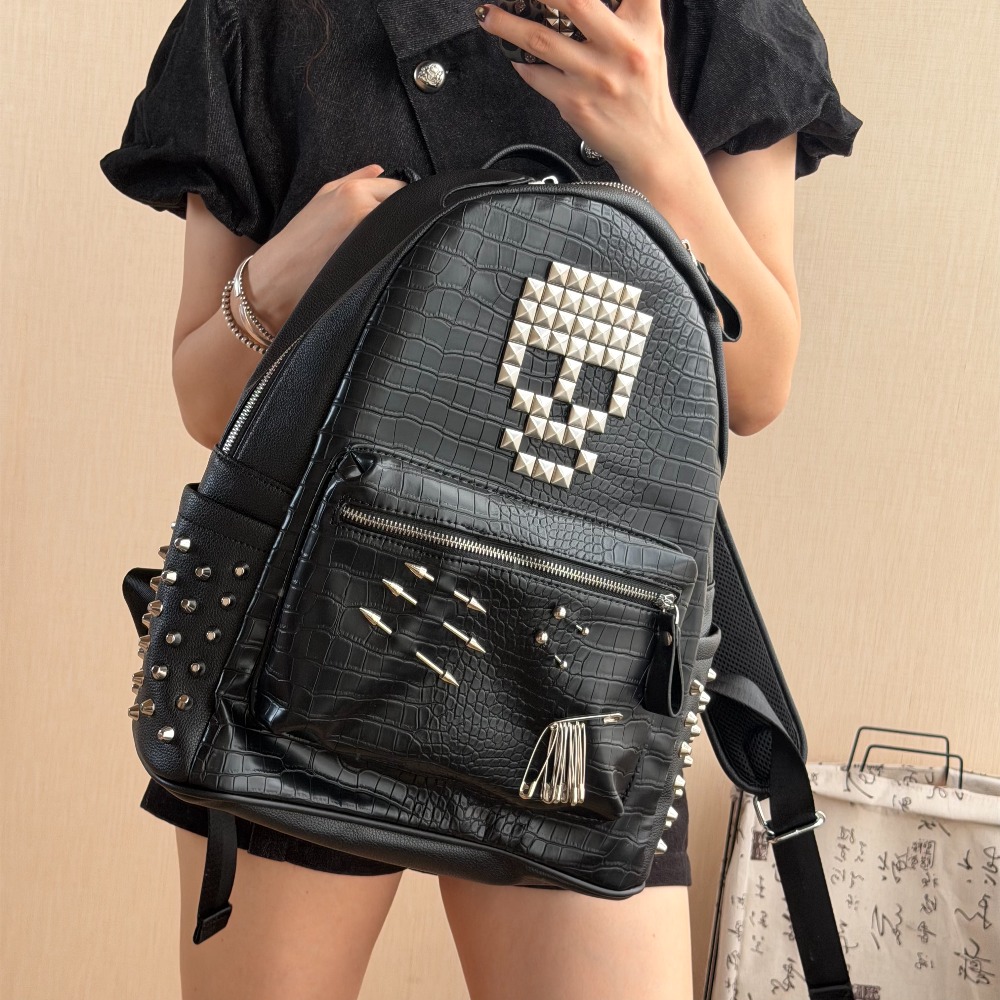 กระเป๋าเป้สะพายหลังลายหนังจระเ - Fashion Backpack Women บทวิจารณ์และราคา