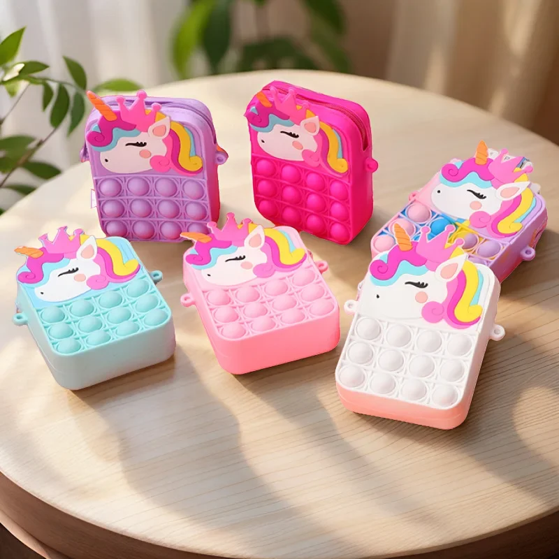 กระเป๋าใส่เหรียญยูนิคอร์นเปลี่ - Mini Backpack Purse บทวิจารณ์และราคา