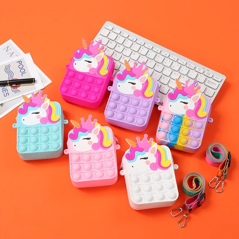 กระเป๋าใส่เหรียญยูนิคอร์นเปลี่ - Mini Backpack Purse บทวิจารณ์และราคา