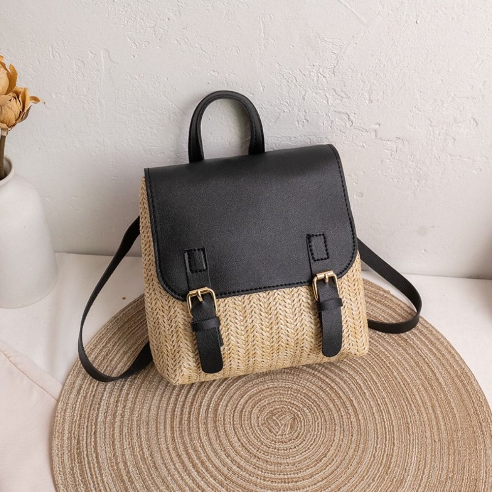 กระเป๋าอเนกประสงค์หนัง PU กระเ - Leather Backpack Vintage บทวิจารณ์และราคา