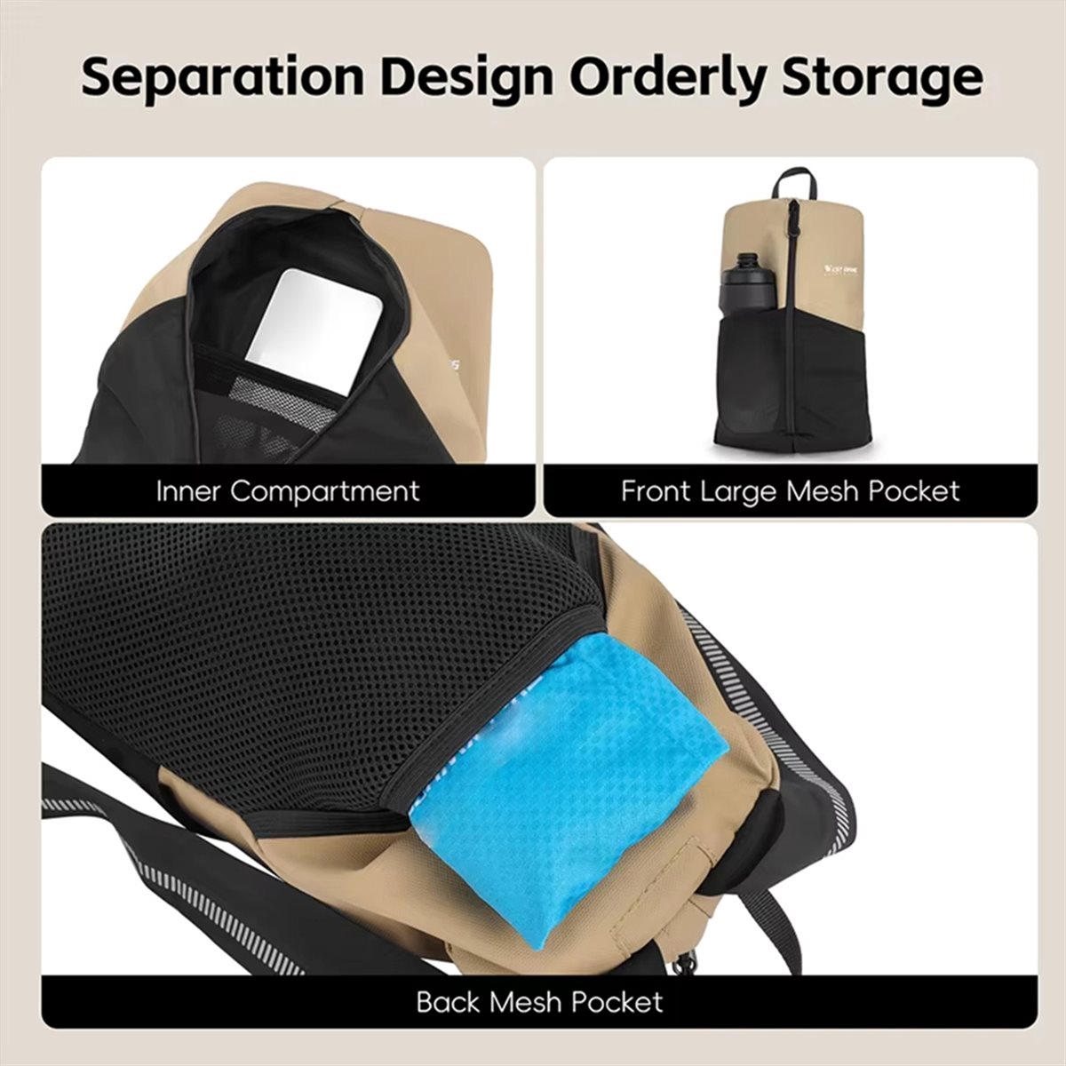 A61P กระเป๋าเป้สะพายหลังสำหรับ - Hiking Backpack Waterproof บทวิจารณ์และราคา