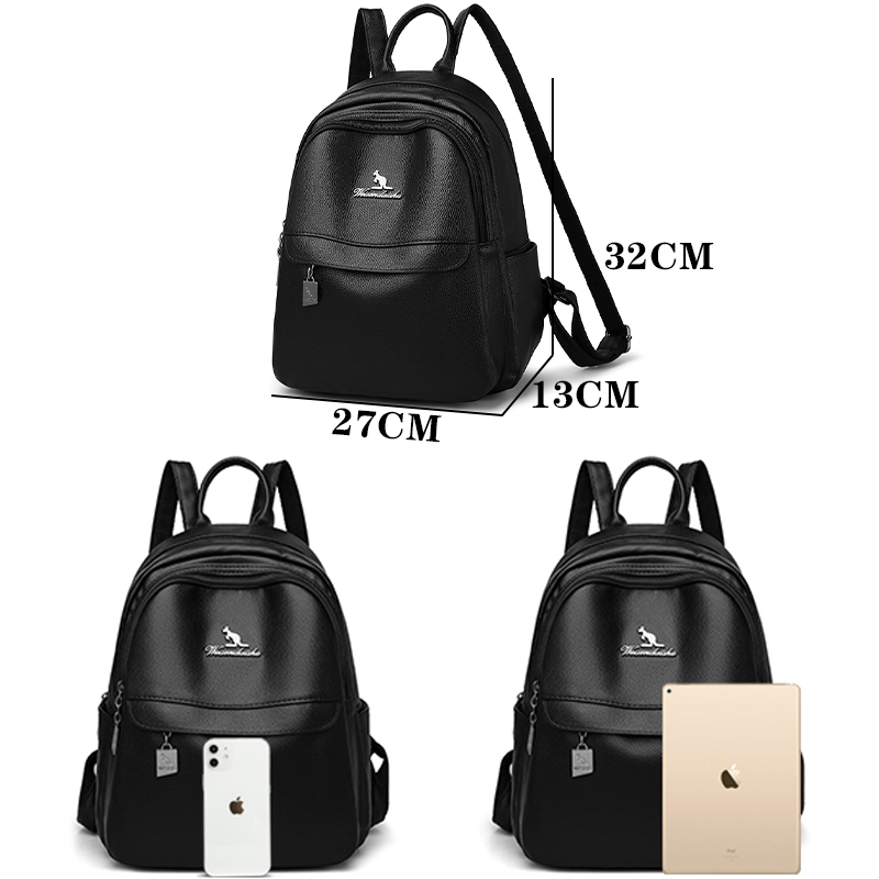 2024 ใหม่ผู้หญิงไหล่กระเป๋าหนั - Mini Backpack Purse บทวิจารณ์และราคา
