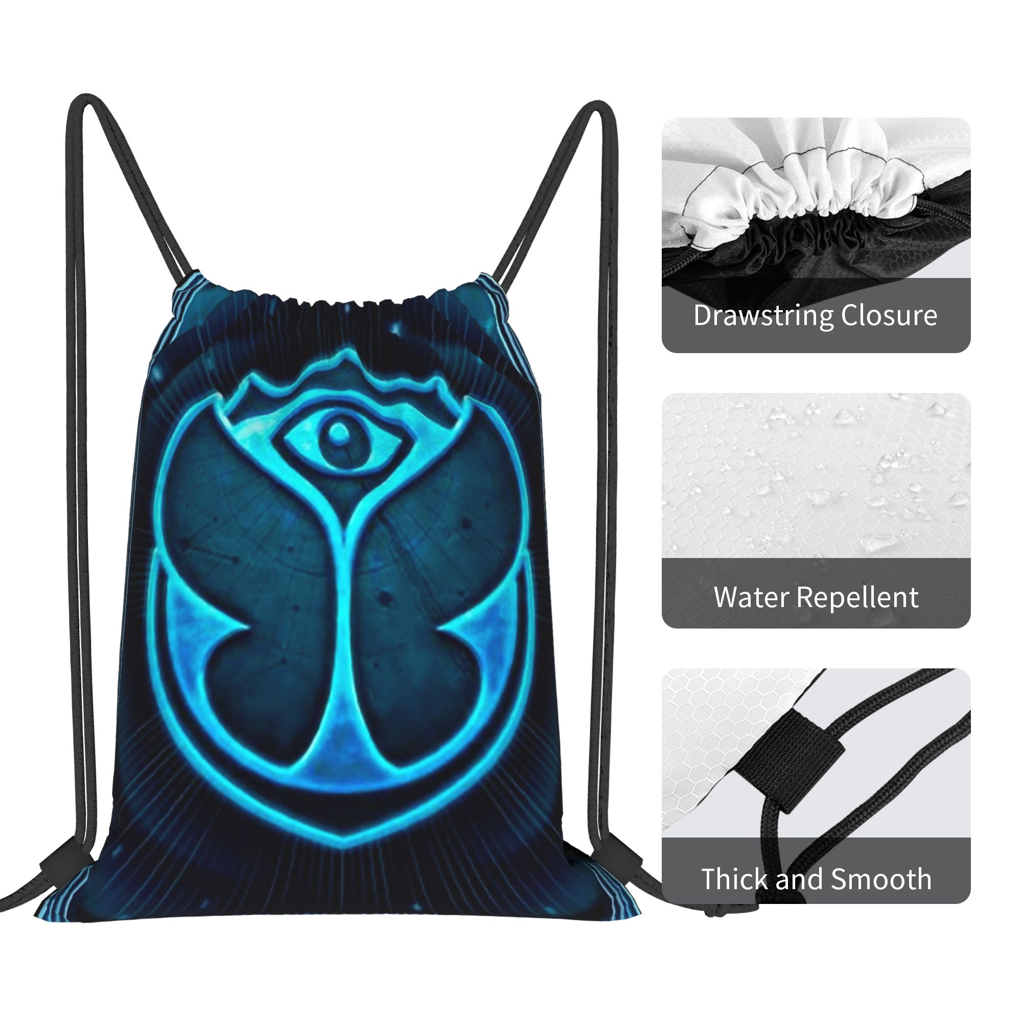 กระเป๋าเป้สะพายหลังแบบมีเชือกผ - Drawstring Gym Bag บทวิจารณ์และราคา