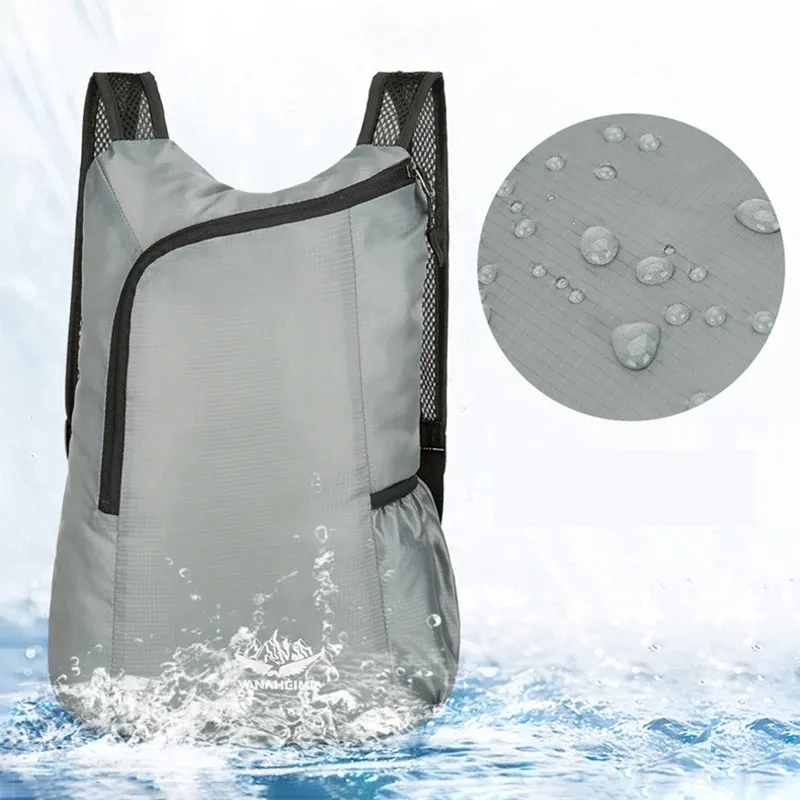 20L Unisex น้ําหนักเบากระเป๋าเ - Foldable Backpack Small บทวิจารณ์และราคา