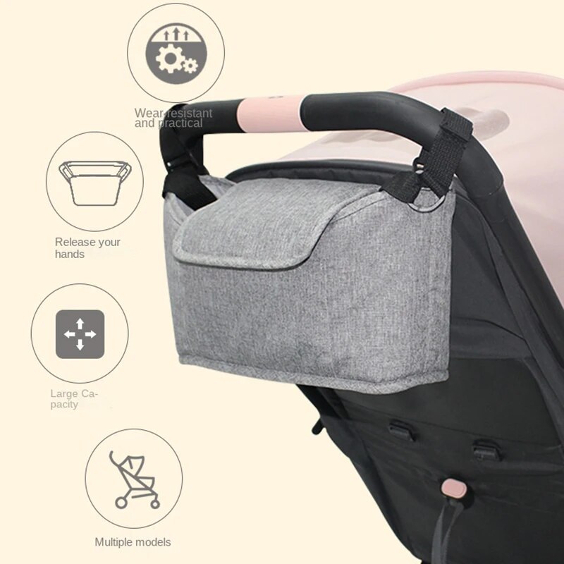 กระเป๋าแขวนรถเข็นเด็กทารกถุงผ้ - Backpack Diaper Bag บทวิจารณ์และราคา