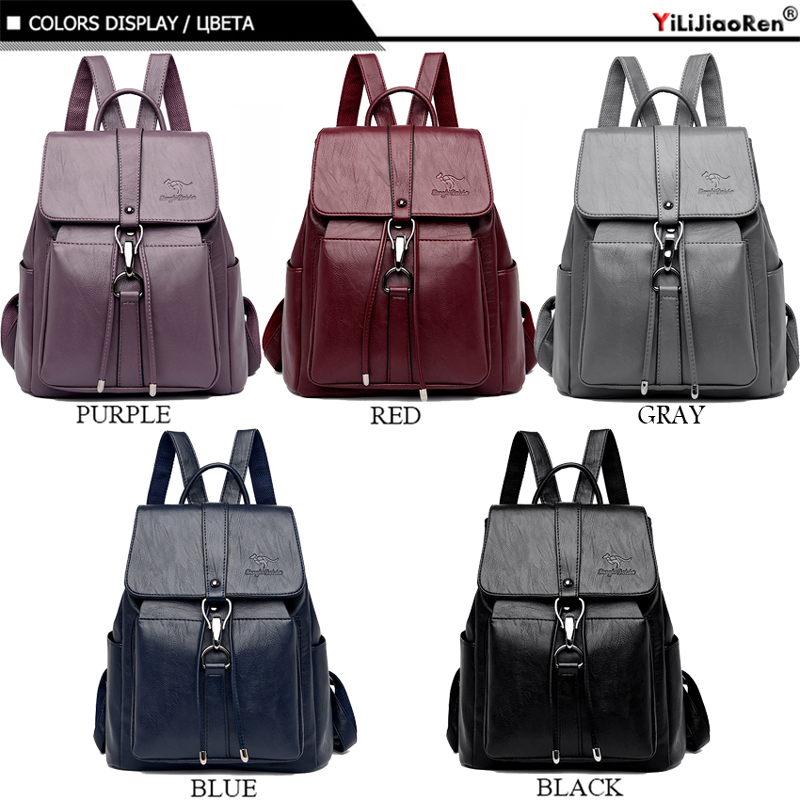กระเป๋าเป้สะพายหลังป้องกันการโ - Fashion Backpack Women บทวิจารณ์และราคา
