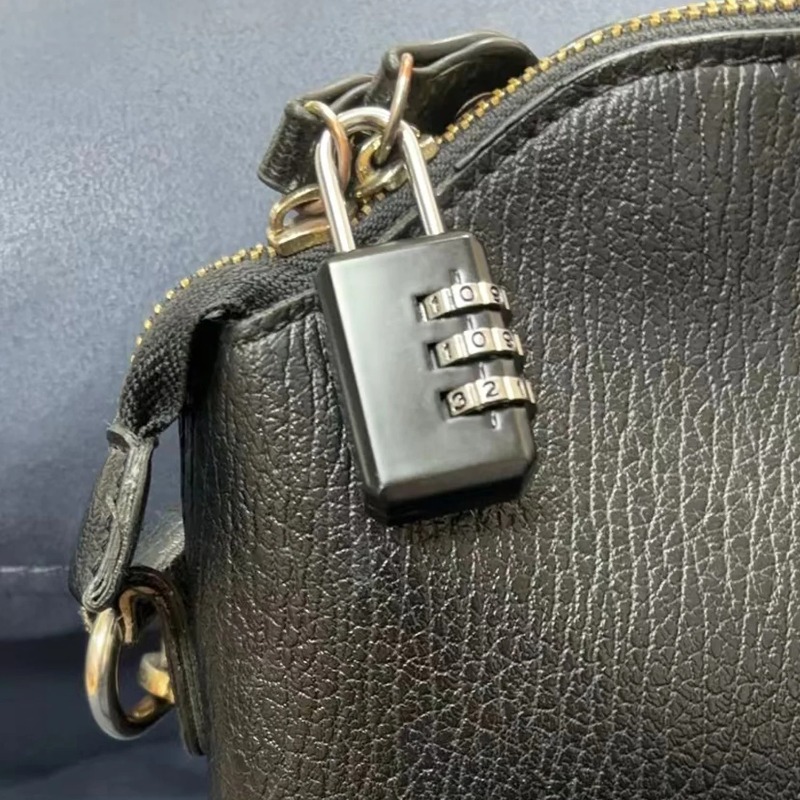 กุญแจรหัสแบบหมุน 3 หลัก ขนาดเล - Backpack Lock Combo บทวิจารณ์และราคา