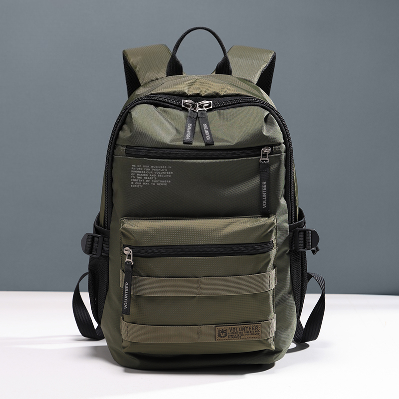VOLUNTEER กระเป๋าเป้สะพายหลังค - Canvas Backpack Casual บทวิจารณ์และราคา
