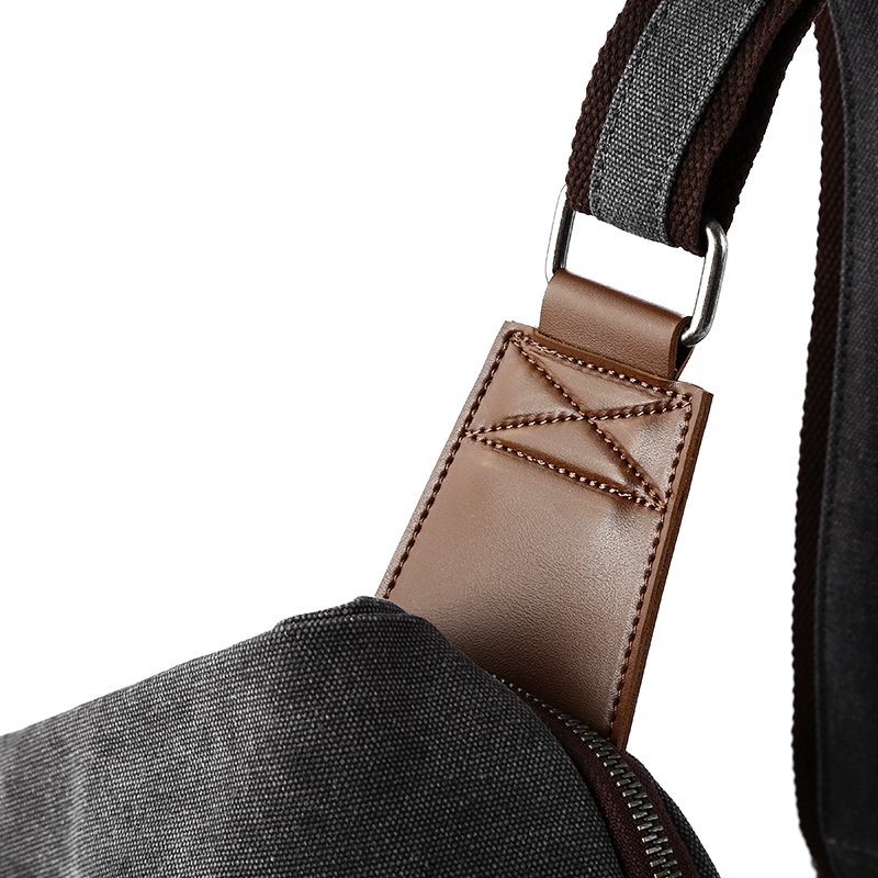 กระเป๋าสะพายข้างผ้าแคนวาสสไตล์ - Sling Backpack Shoulder บทวิจารณ์และราคา