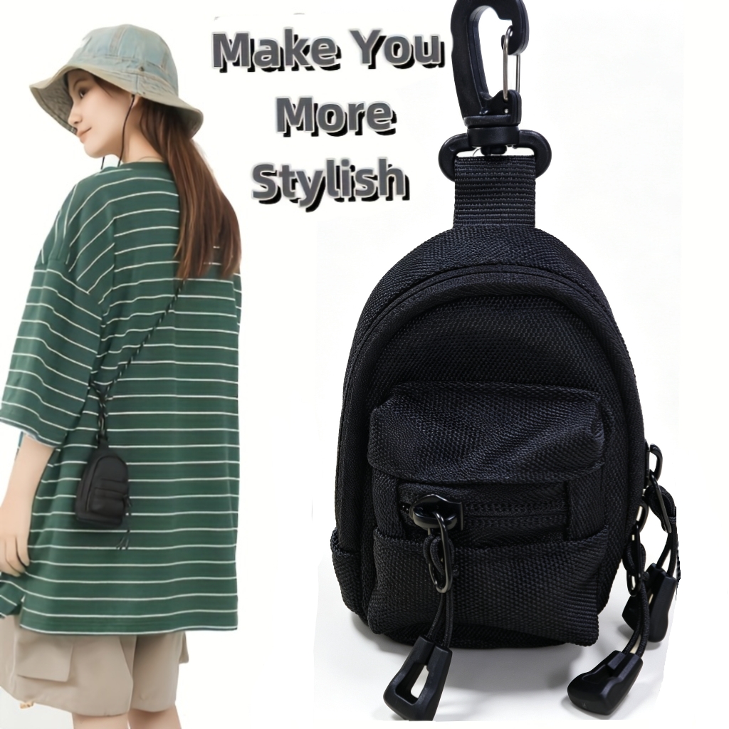 กระเป๋าคาราไบเนอร์สำหรับผู้ชาย - Mini Backpack Purse บทวิจารณ์และราคา