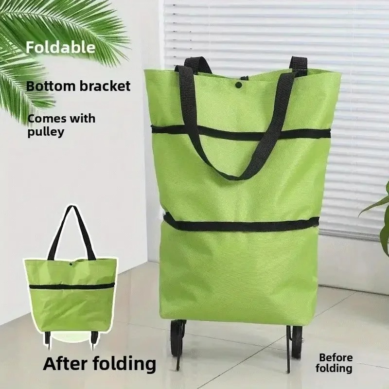 รถเข็นช็อปปิ้งพับได้แบบพกพาพร้ - Foldable Backpack Small บทวิจารณ์และราคา