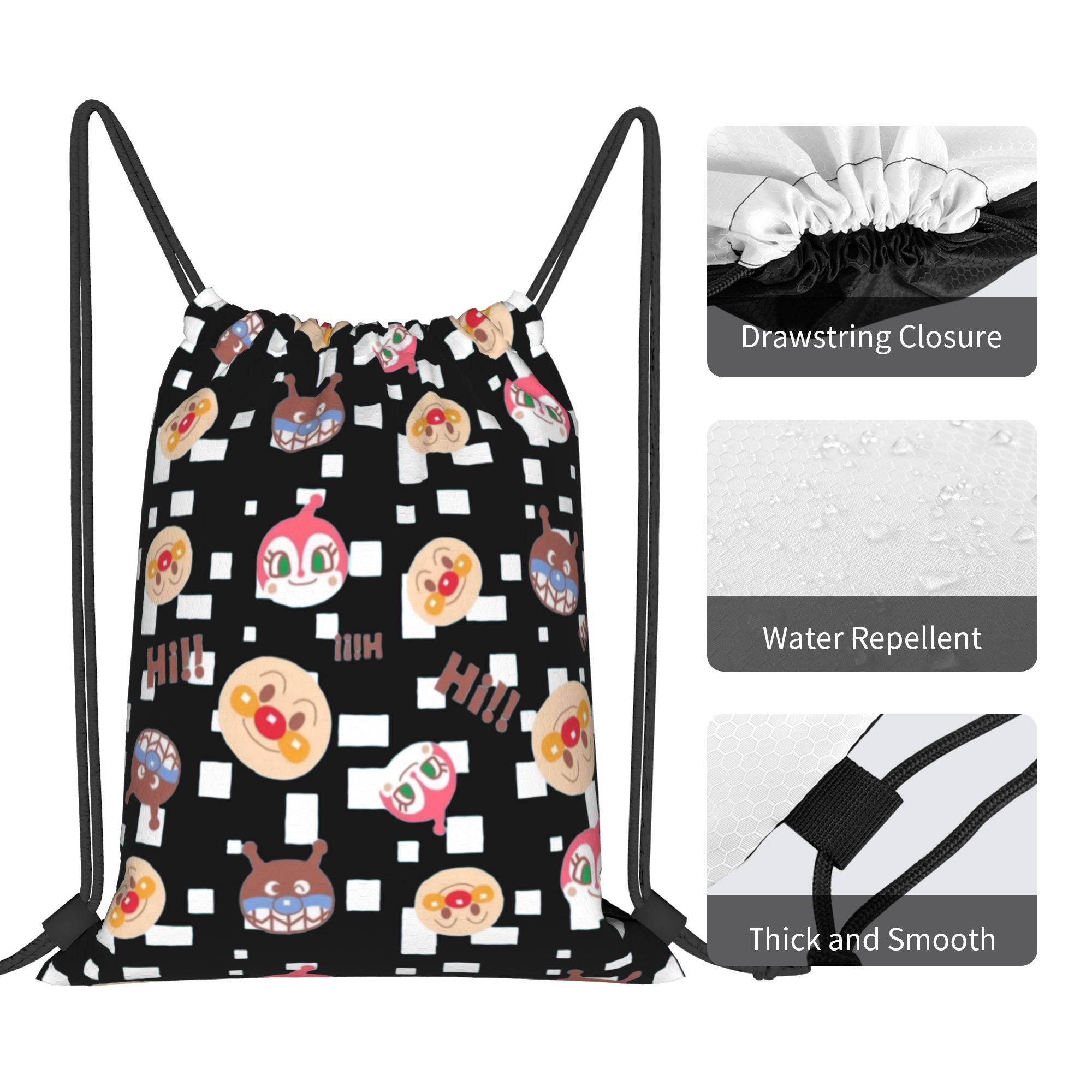 กระเป๋าเป้สะพายหลังแบบมีเชือกผ - Drawstring Gym Bag บทวิจารณ์และราคา