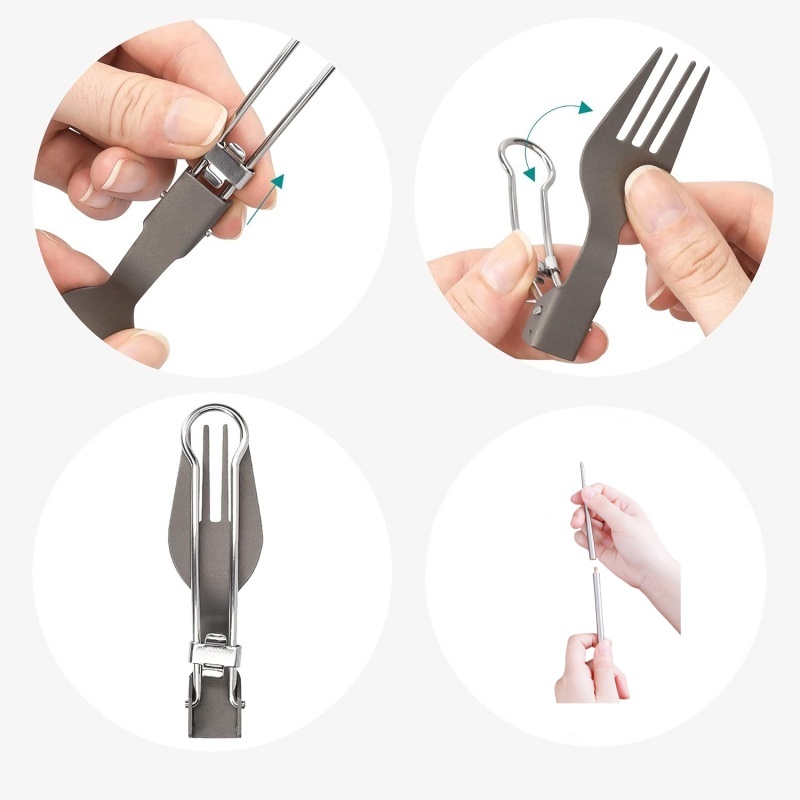 ชุดอุปกรณ์รับประทานอาหารพับได้ - Foldable Backpack Small บทวิจารณ์และราคา