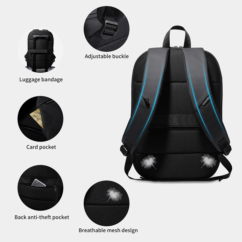 กระเป๋าเป้สะพายหลังสำหรับแล็ปท - Travel Backpack Anti Theft บทวิจารณ์และราคา