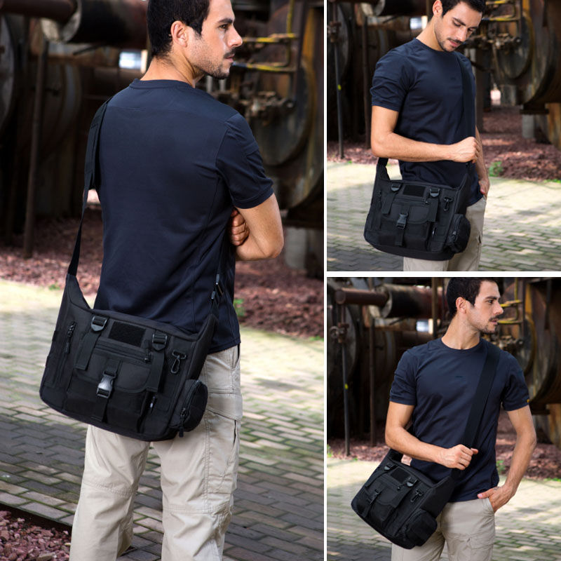 14 นิ้วแล็ปท็อปไหล่กระเป๋าผู้ช - Urban Backpack Tactical บทวิจารณ์และราคา