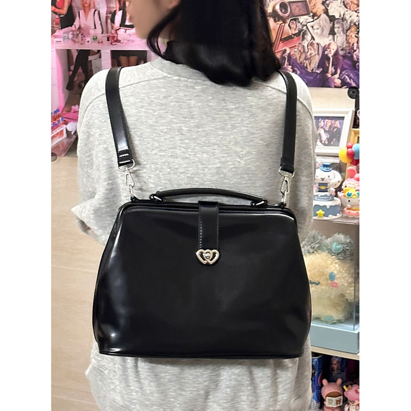 Vintage สีดํา Y2k Mochila ผู้ห - Leather Backpack Vintage บทวิจารณ์และราคา