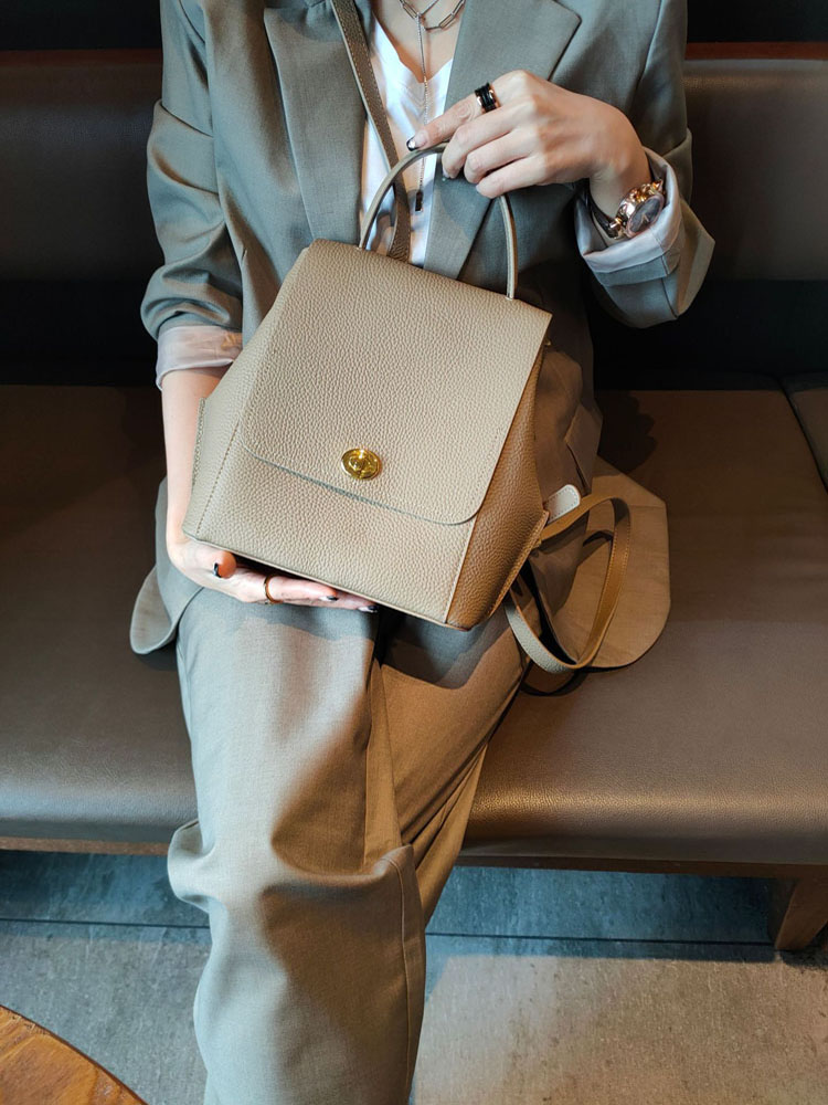 ของแท้หนังกระเป๋าเป้สะพายหลังผ - Leather Backpack Vintage บทวิจารณ์และราคา