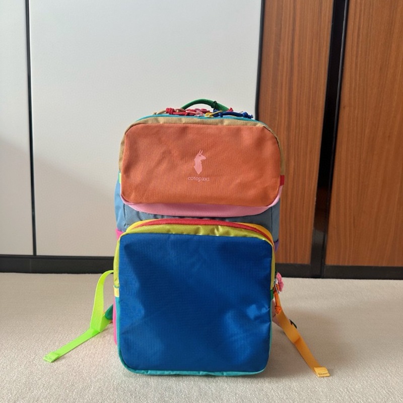 กระเป๋าเป้โดพามีน คัลเลอร์บล็อ - Canvas Backpack Casual บทวิจารณ์และราคา