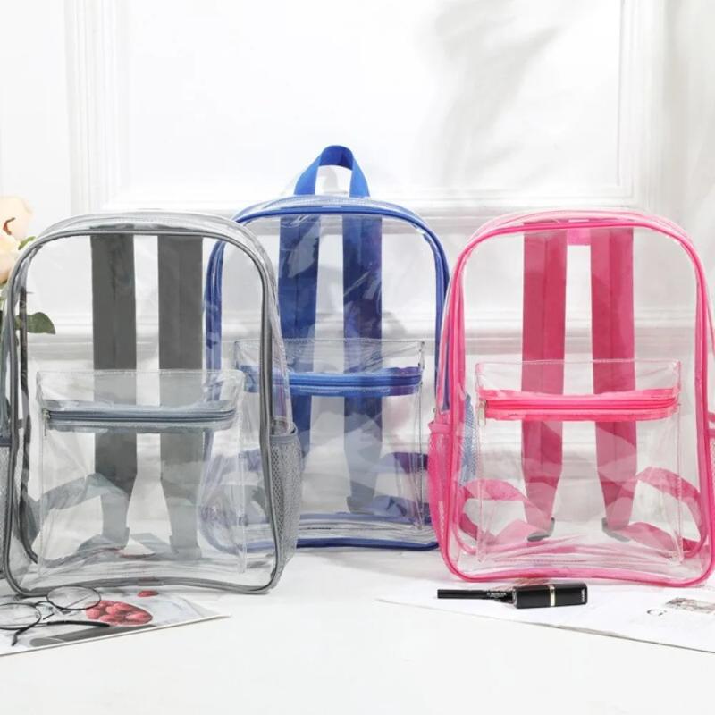 กระเป๋าเป้สะพายหลังแบบใส ขนาดใ - Canvas Backpack Casual บทวิจารณ์และราคา
