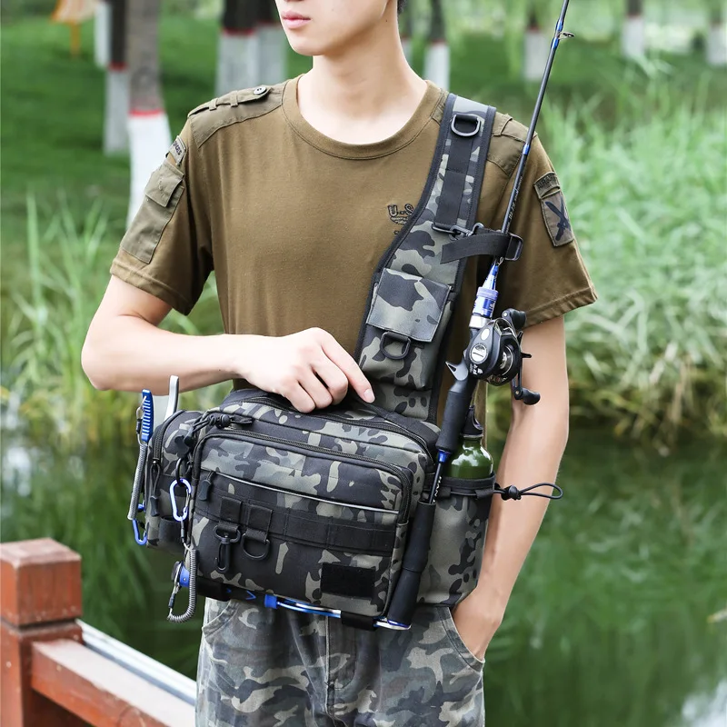 กระเป๋าคาดเอวอเนกประสงค์ขนาดให - Sling Backpack Shoulder บทวิจารณ์และราคา