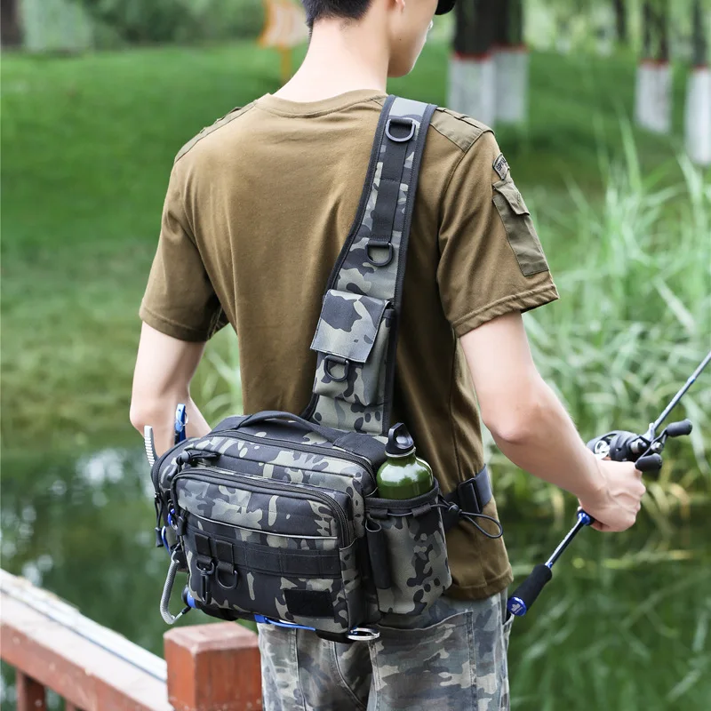 กระเป๋าคาดเอวอเนกประสงค์ขนาดให - Sling Backpack Shoulder บทวิจารณ์และราคา