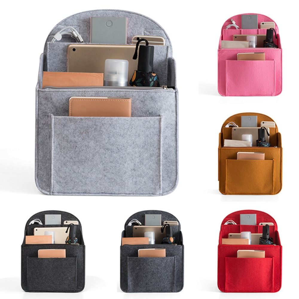 แต่งหน้า Felt ใส่กระเป๋าสําหรั - Backpack Insert Organizer บทวิจารณ์และราคา