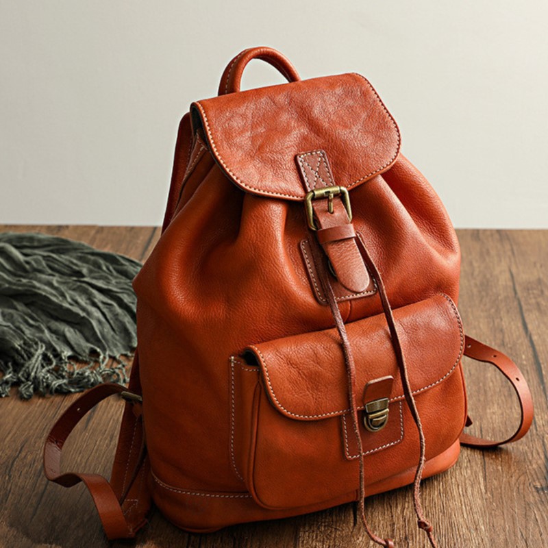 กระเป๋าเดินทางหนังวัวแท้ Johna - Leather Backpack Vintage บทวิจารณ์และราคา