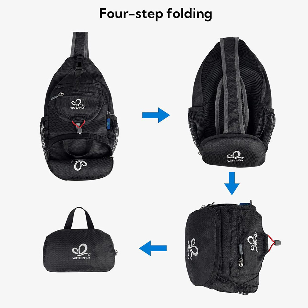 WATERFLY กระเป๋าคาดหน้าอกไหล่ก - Sling Backpack Shoulder บทวิจารณ์และราคา