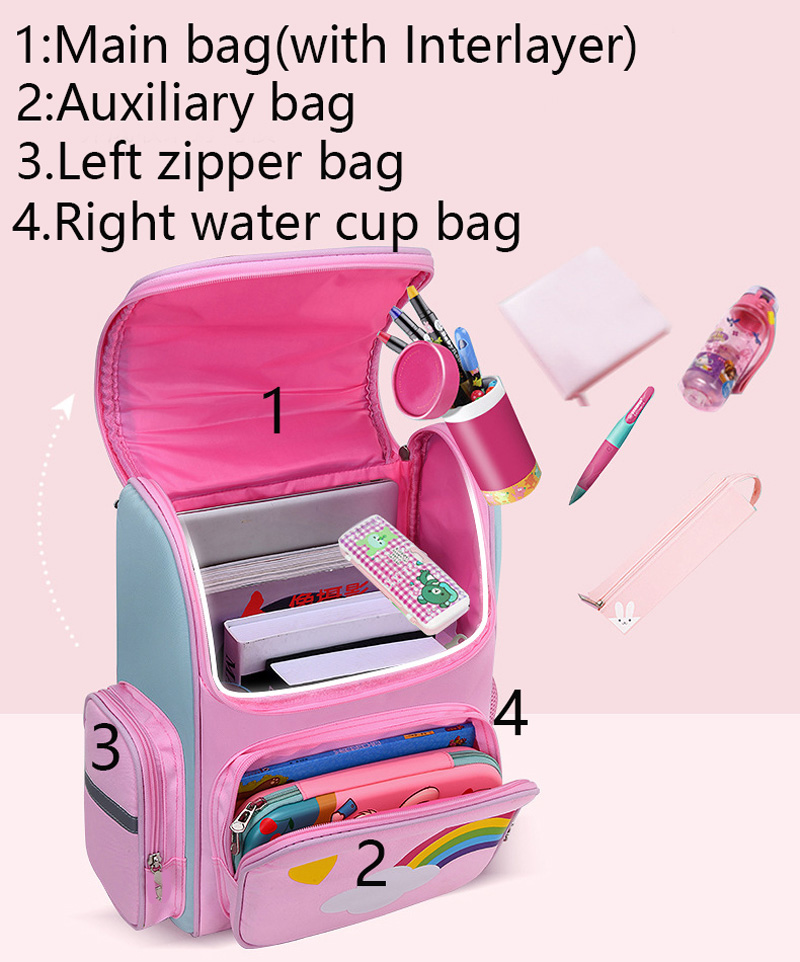 กระเป๋าเป้สะพายหลังเด็กสําหรับ - School Backpack Teen บทวิจารณ์และราคา