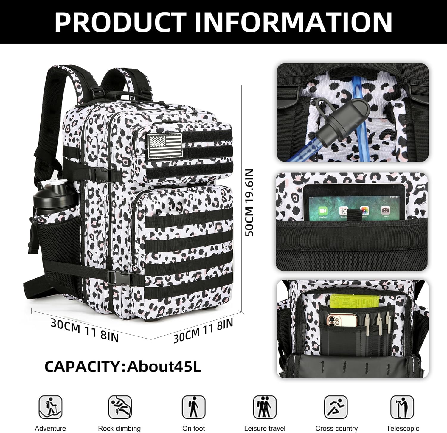กระเป๋าเป้สะพายหลังยุทธวิธี3P  - Rucksack Military Style บทวิจารณ์และราคา