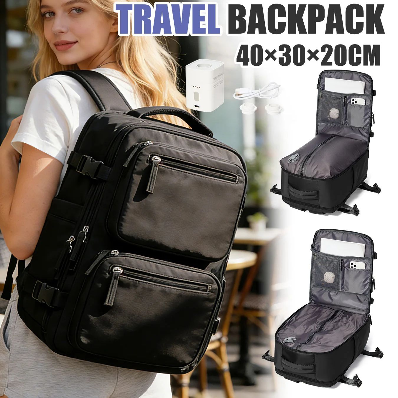 กระเป๋าเป้สะพายหลังสำหรับผู้หญ - Fashion Backpack Women บทวิจารณ์และราคา